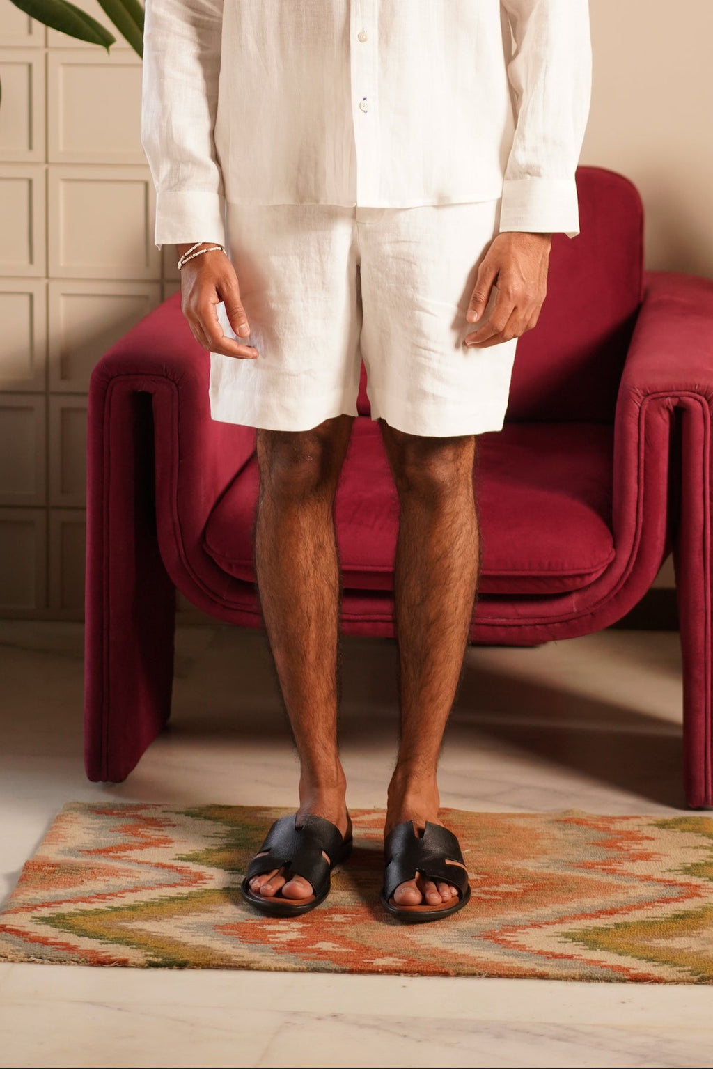 White Shorts