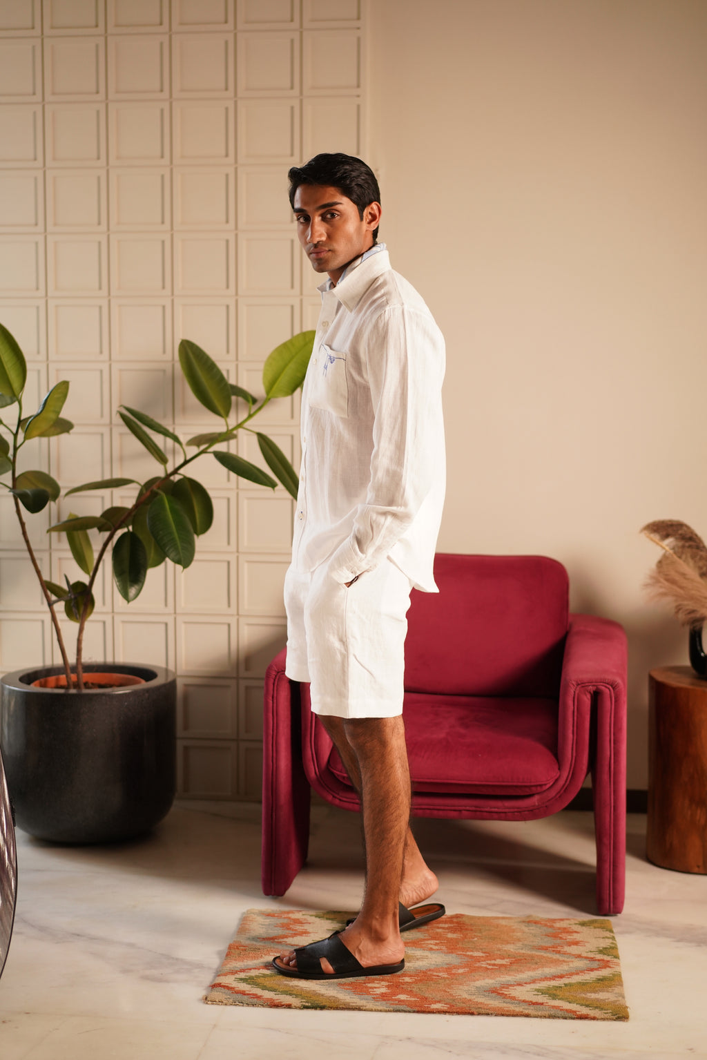 White Shorts