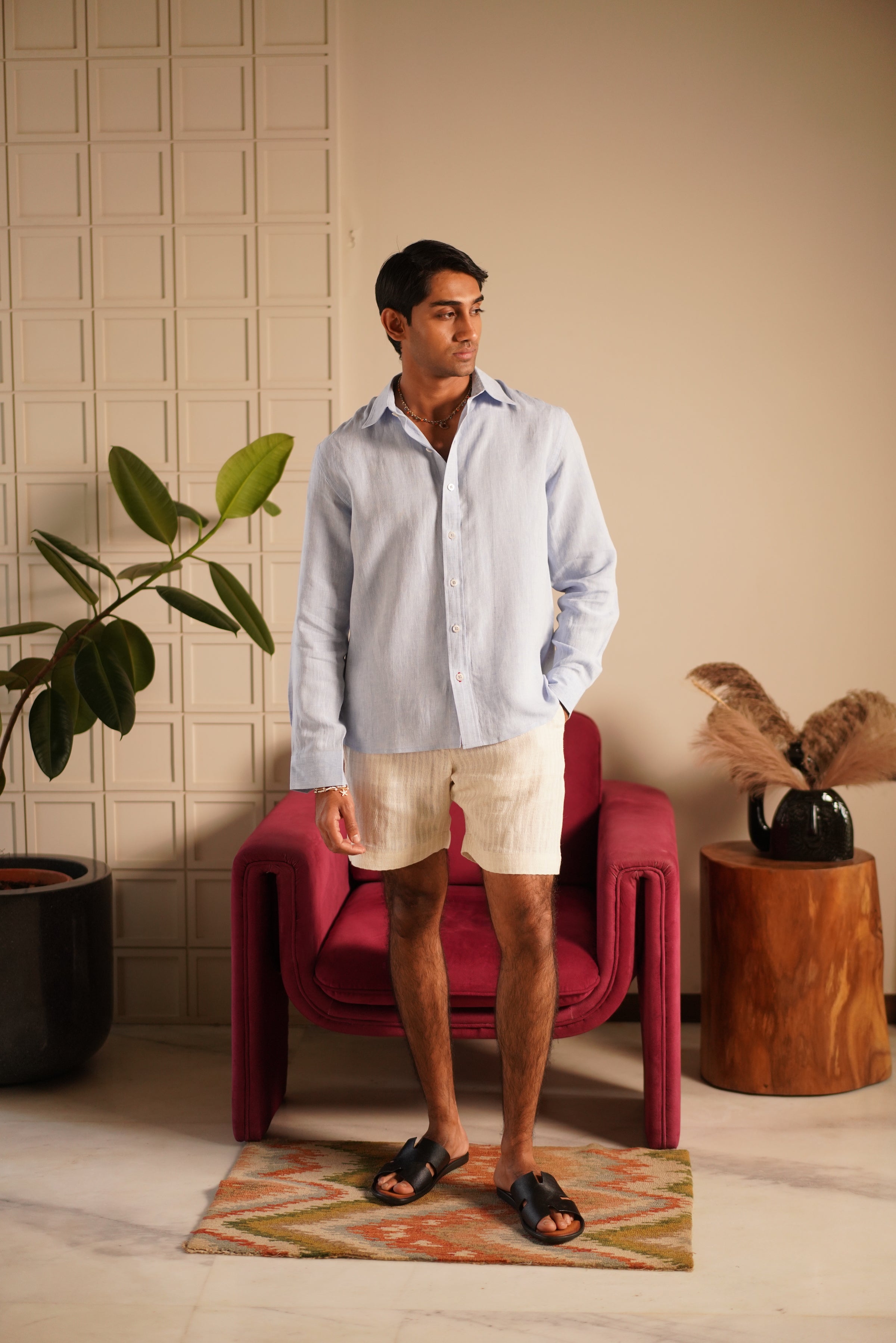 Merlot stitch - Ink blue