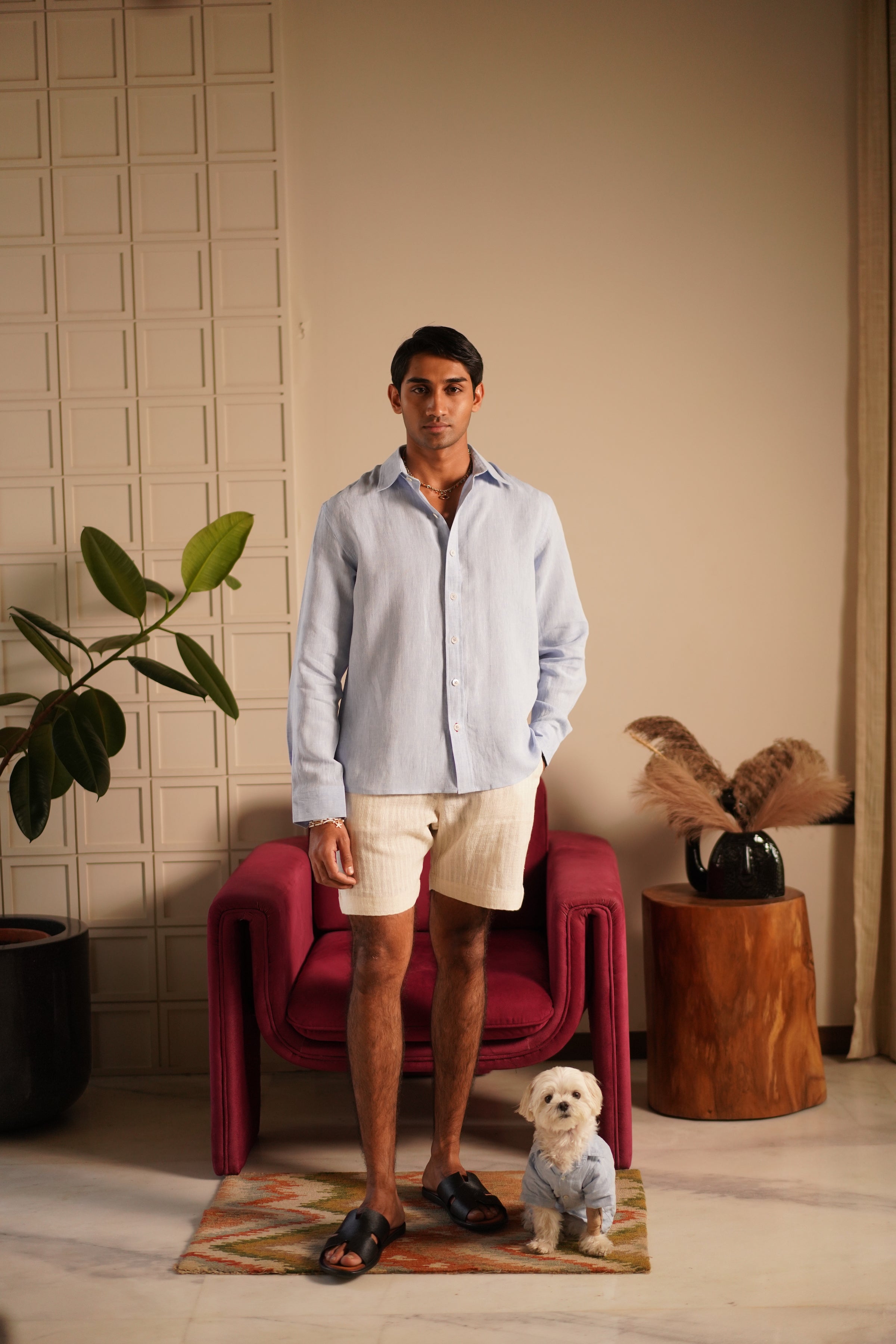 Merlot stitch - Ink blue