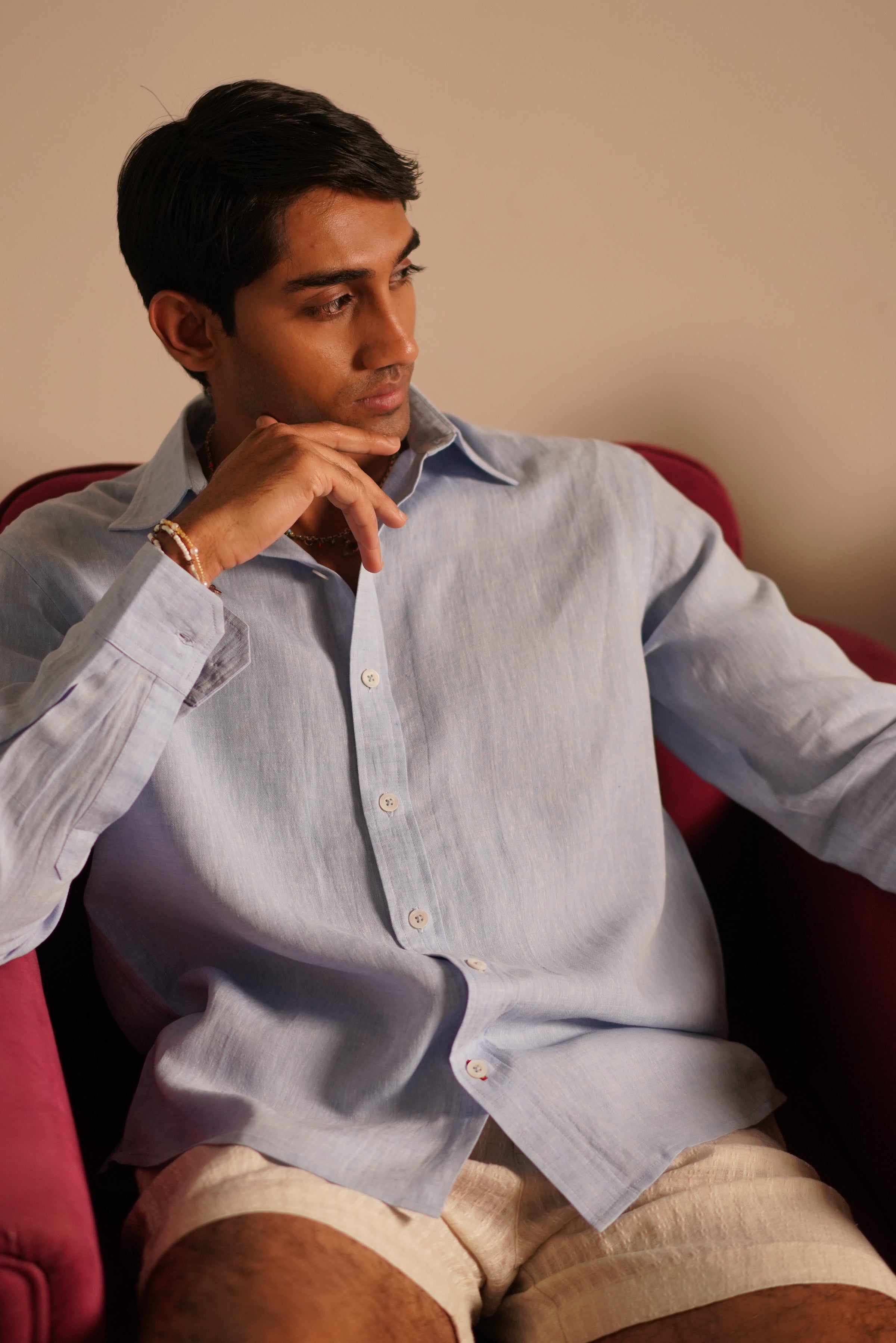 Merlot stitch - Ink blue